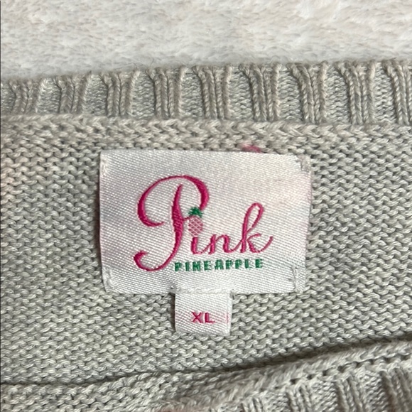 Pink Pineapple MVP “More Veuve Please” Sweater - XL - Picture 4 of 11